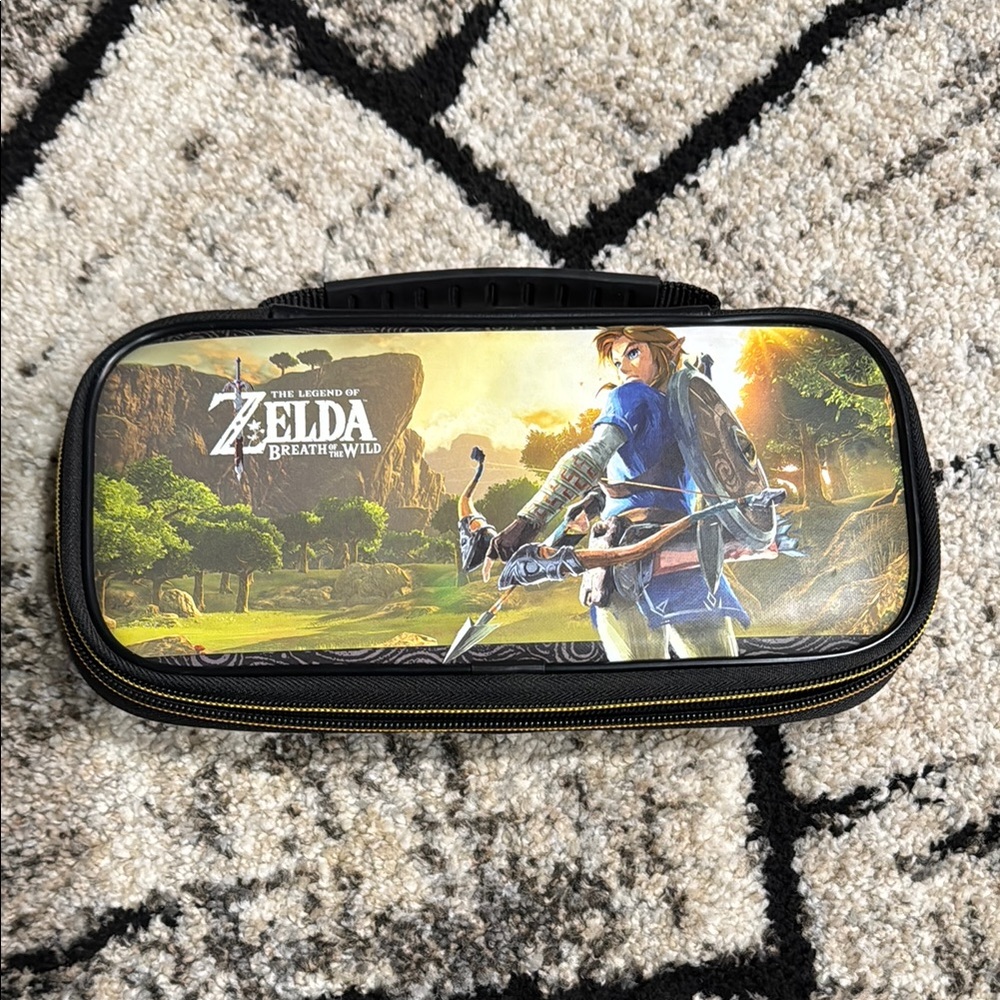 Nintendo Switch Zelda Carrying Case - Black
